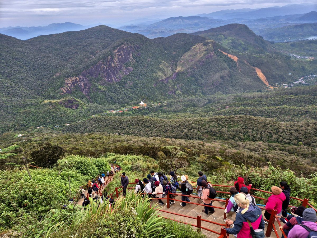 Výhledy po cestě dolů