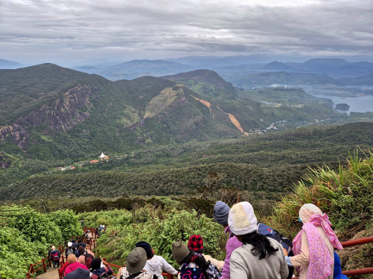 Výhledy po cestě dolů