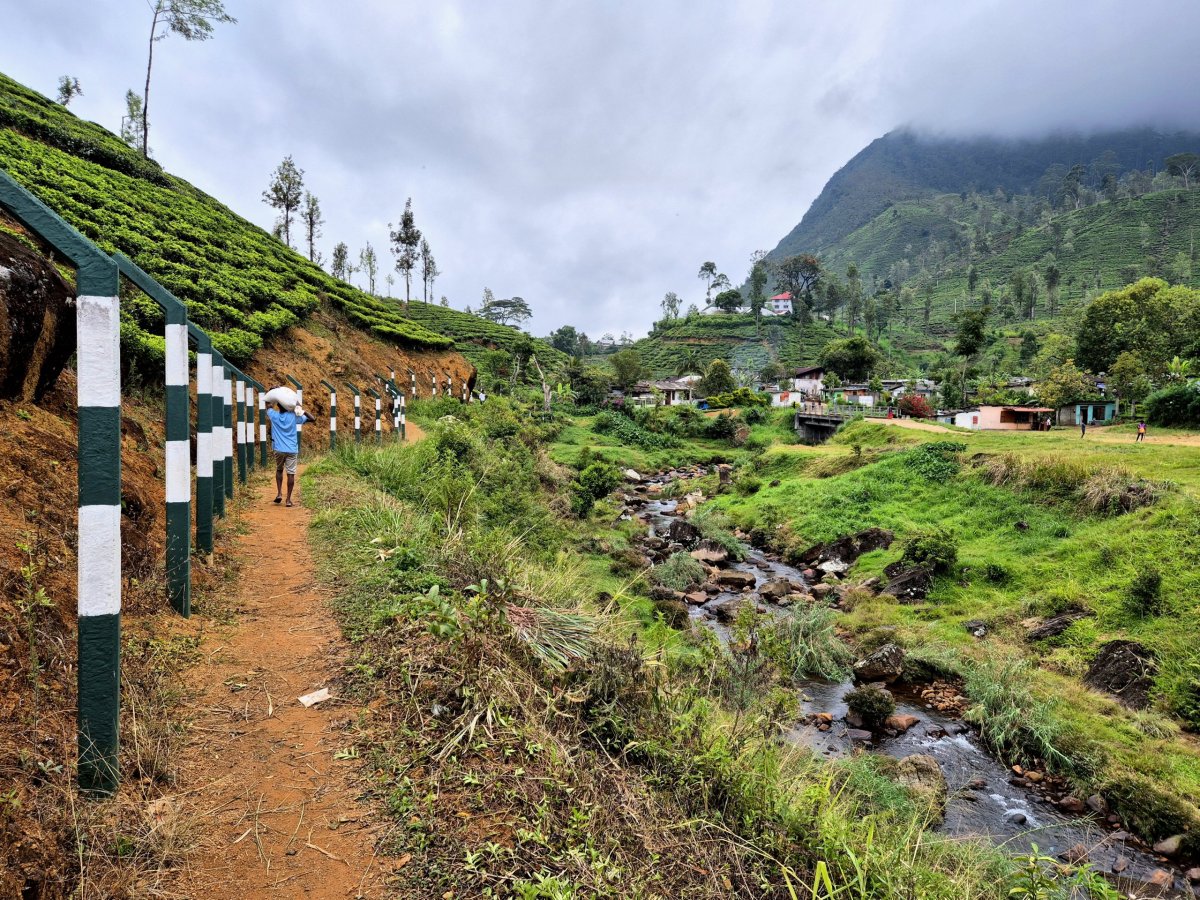 Pěšinka k Upper Gartmore