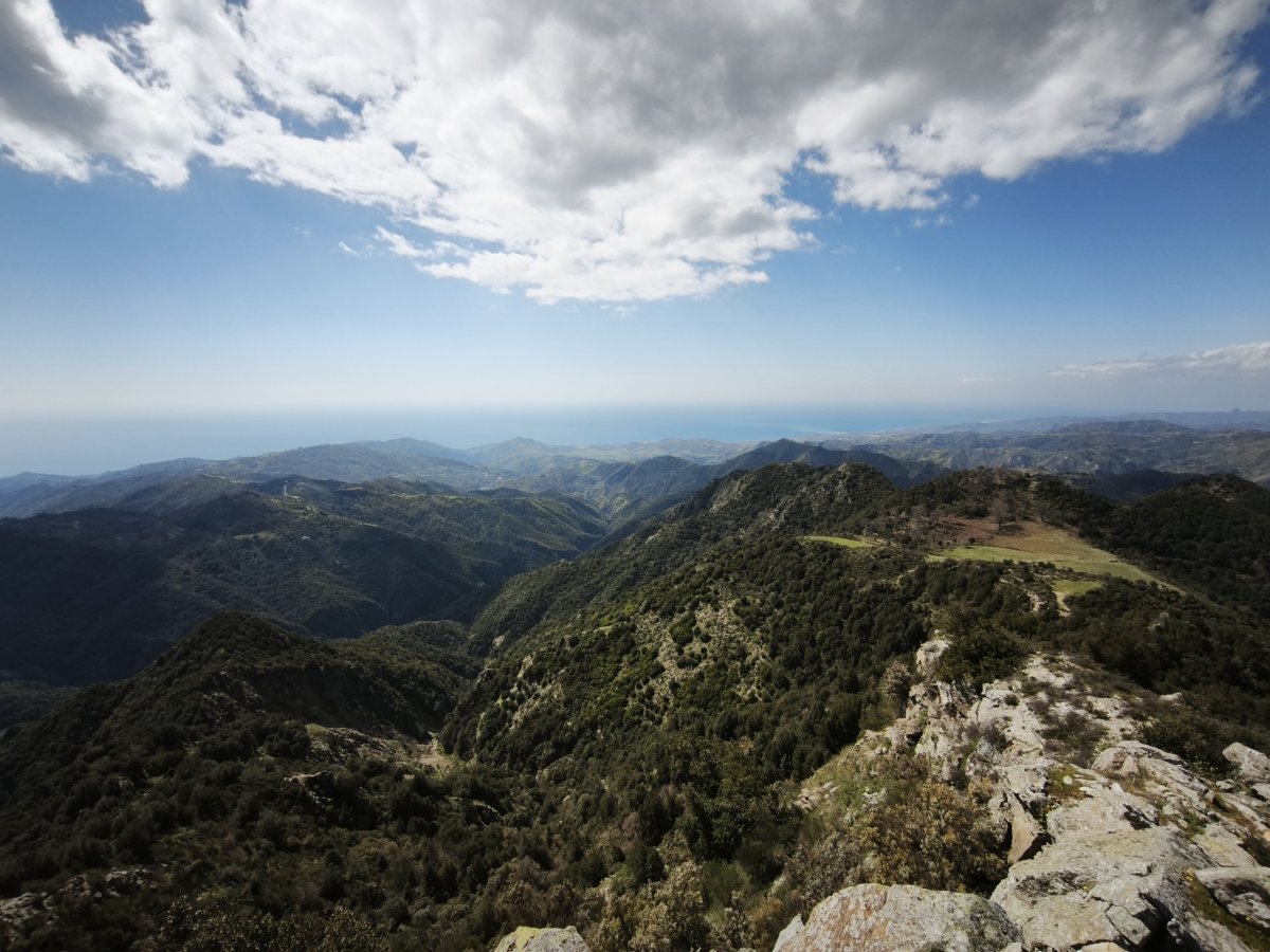 Výhledy z Monte Cerasia