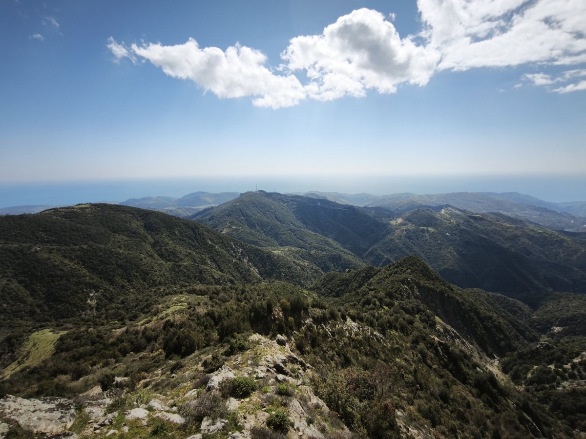 Výhledy z Monte Cerasia