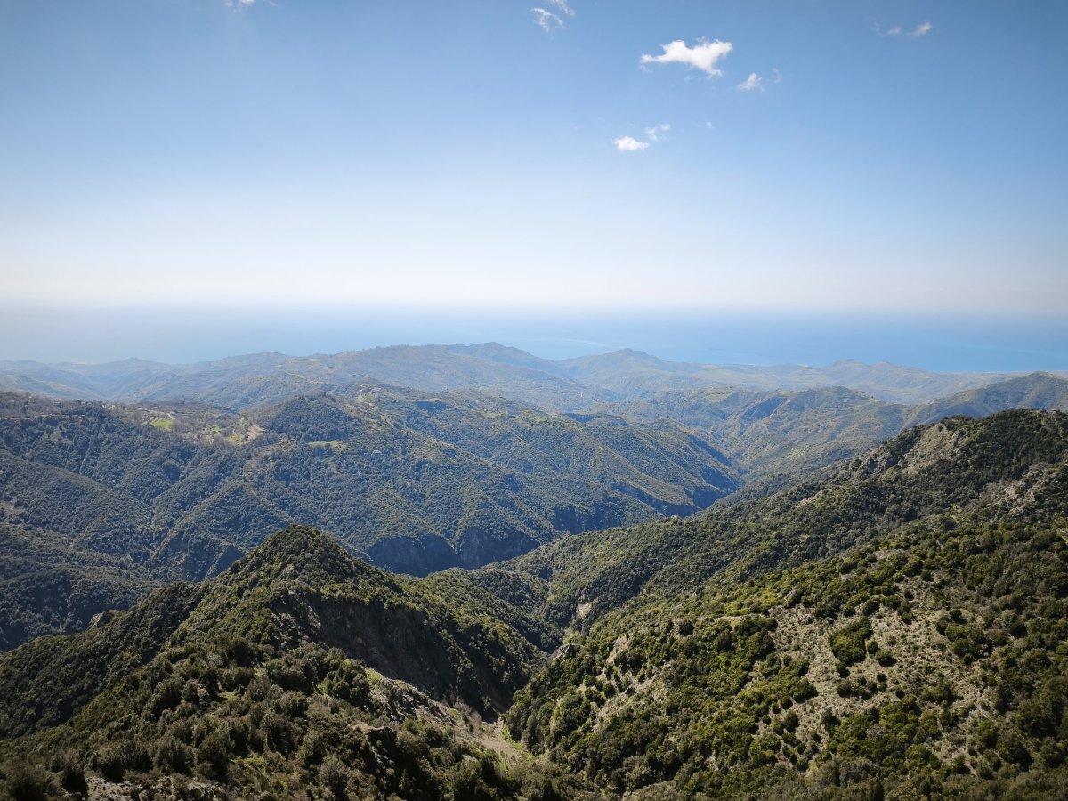 Výhledy z Monte Cerasia