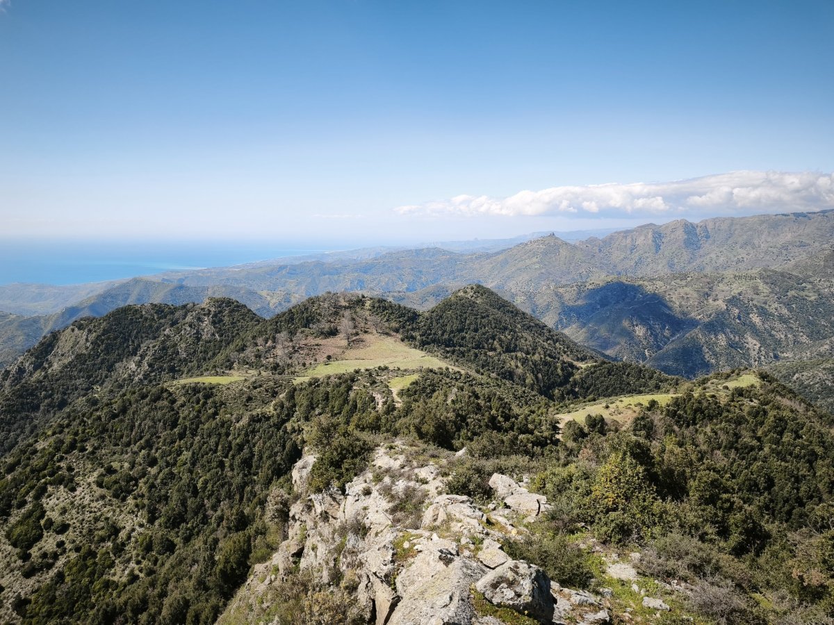 Výhledy z Monte Cerasia