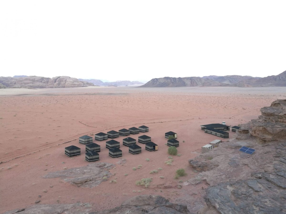 Celkový pohled na kemp