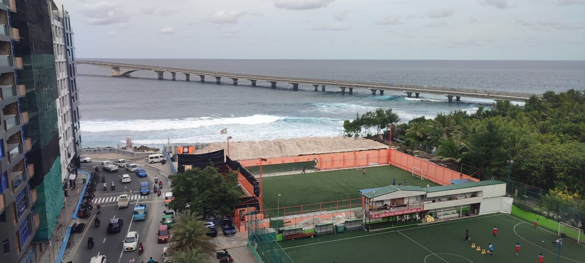 most spojující Male, letiště a Hulhumale