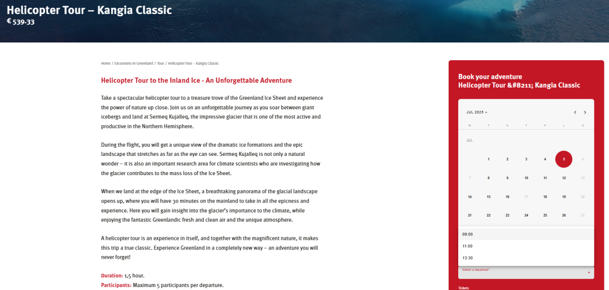 Ukázka rezervace letu