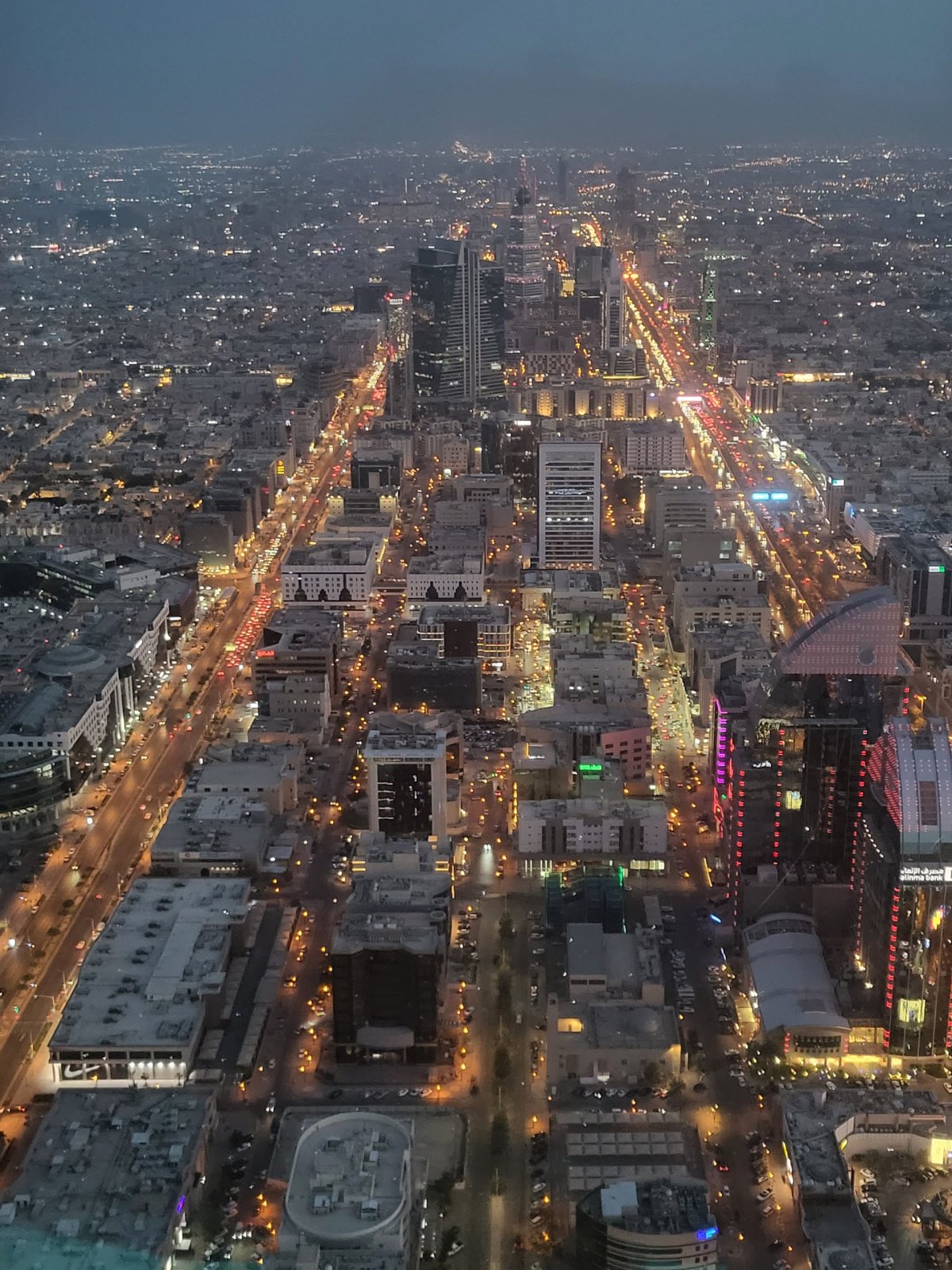 Pohlede ze Skybridge