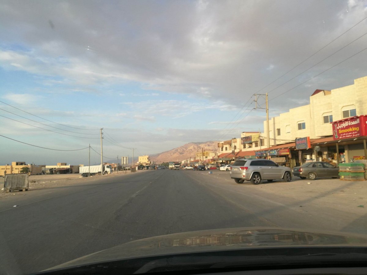 Typická ulice větší vesnice