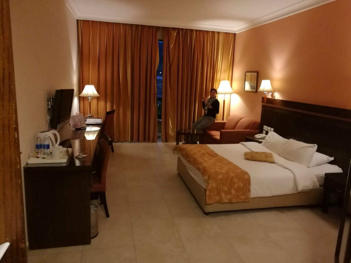 nabídnutý upgrade na pokoj typu De Luxe byl příjemný