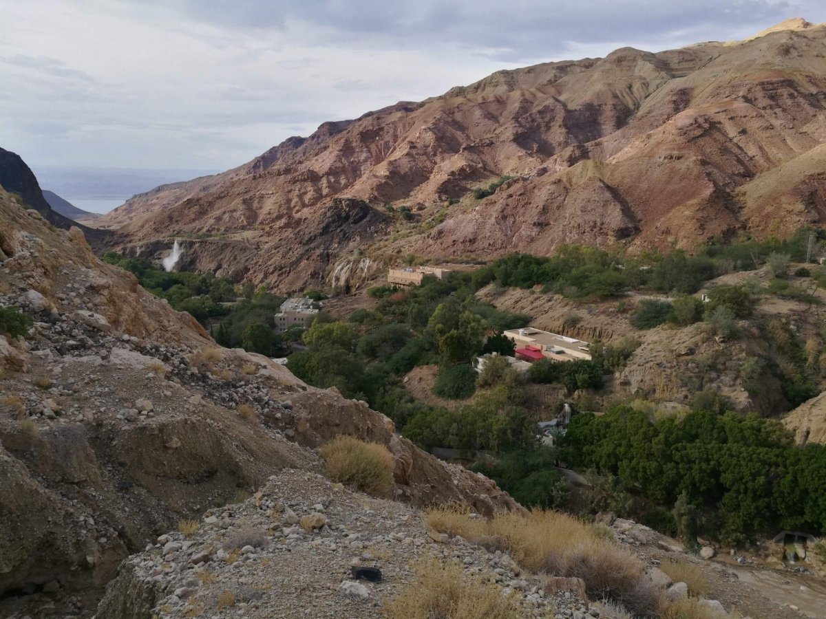 Ma'in Hot Springs - jsou tam krásné vodopády.