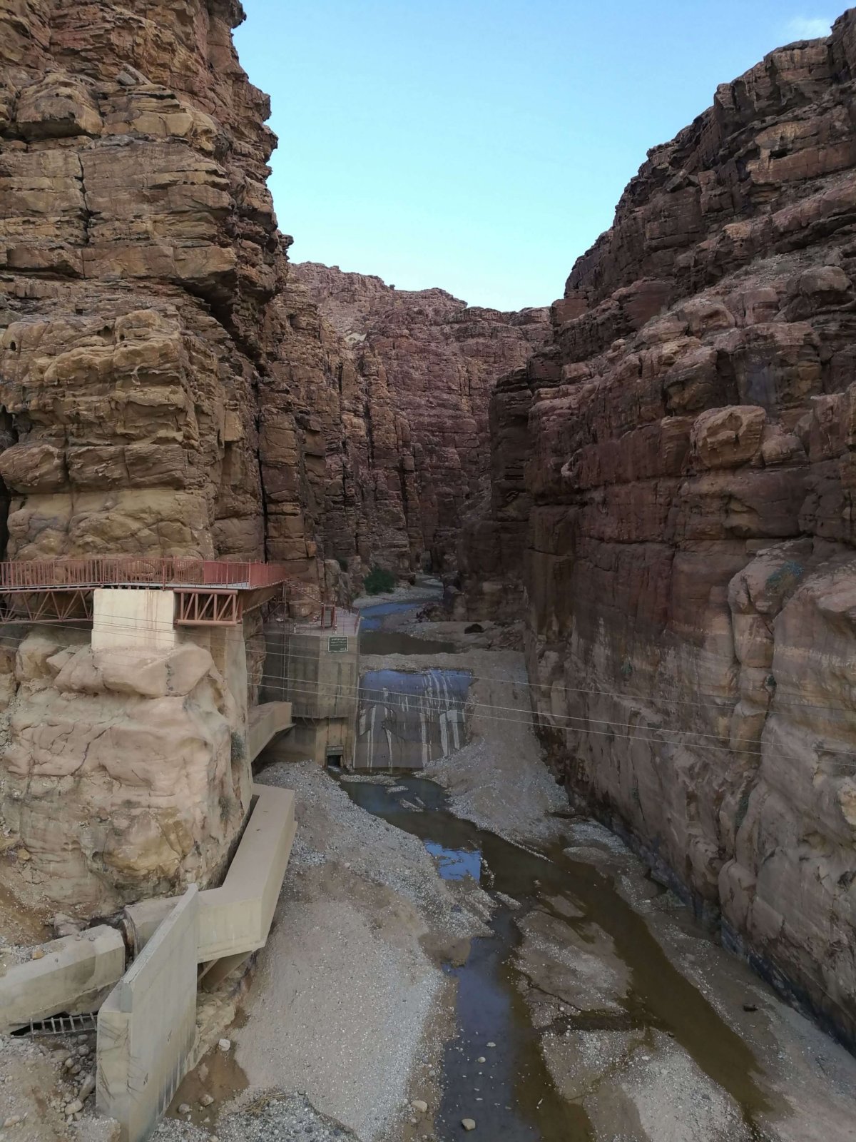 Ústí Wádí Mujib do Mrtvého moře