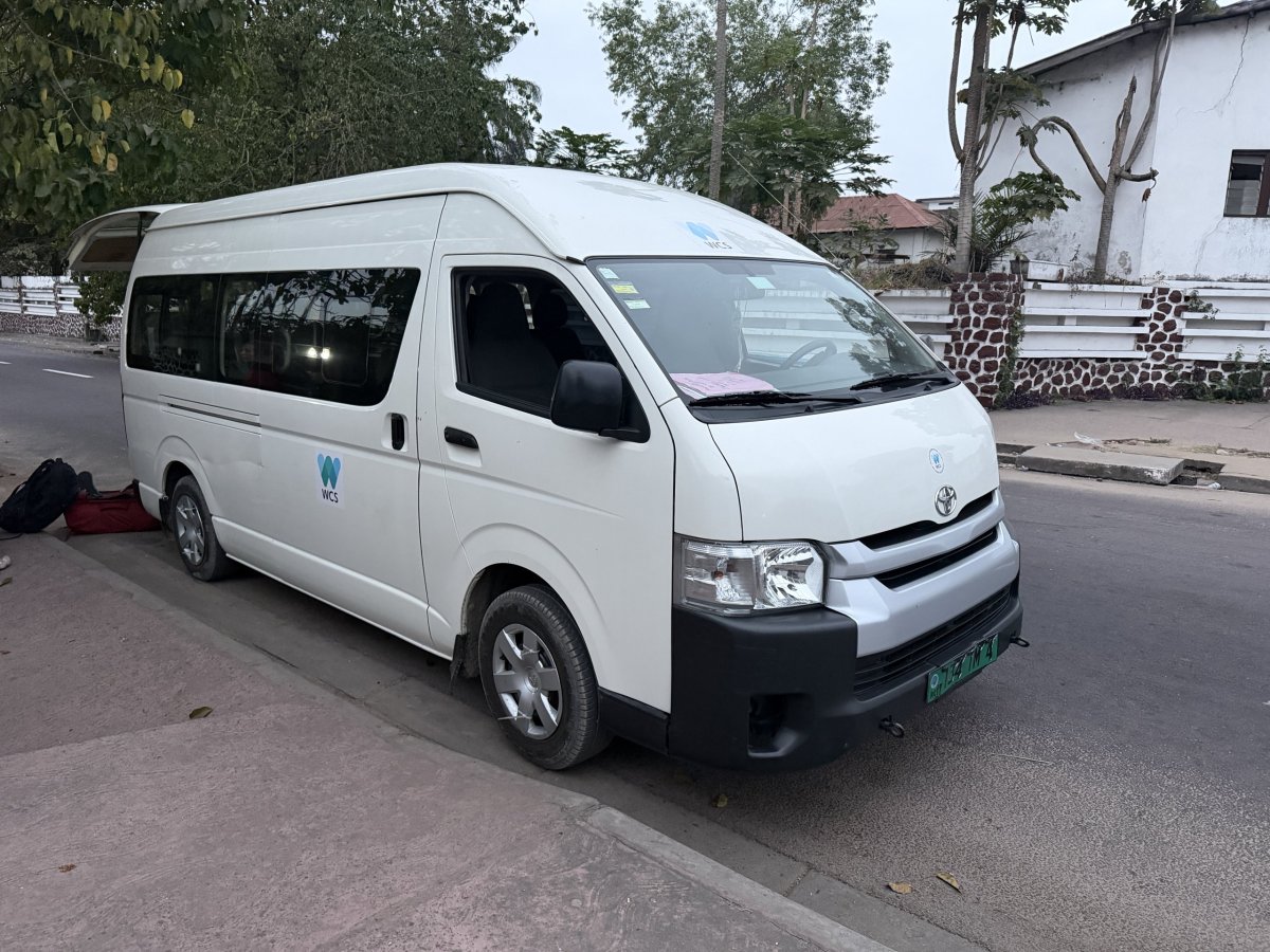 Přistavené auto na cestu na sever