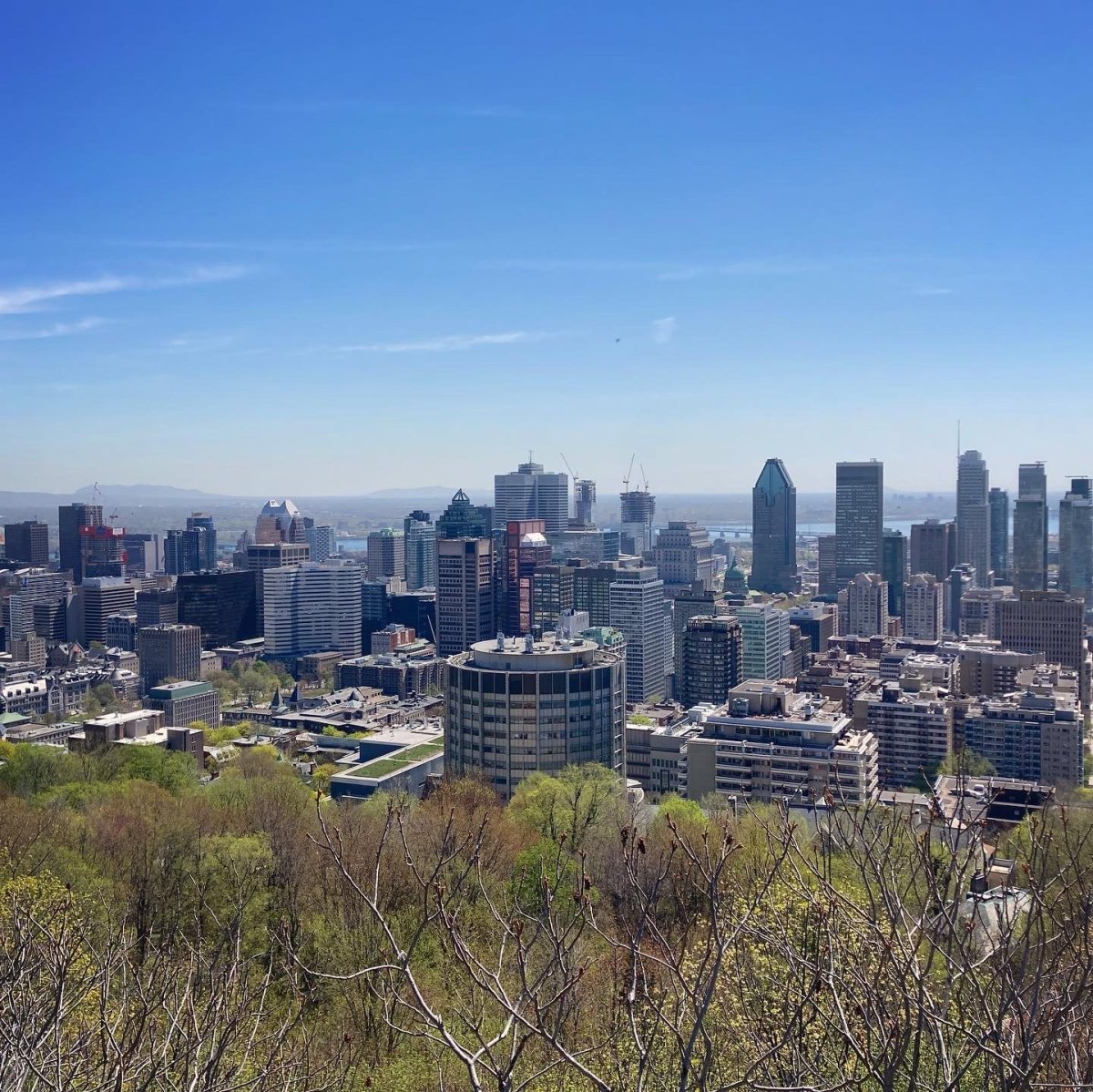 Výhled z Mont Royal