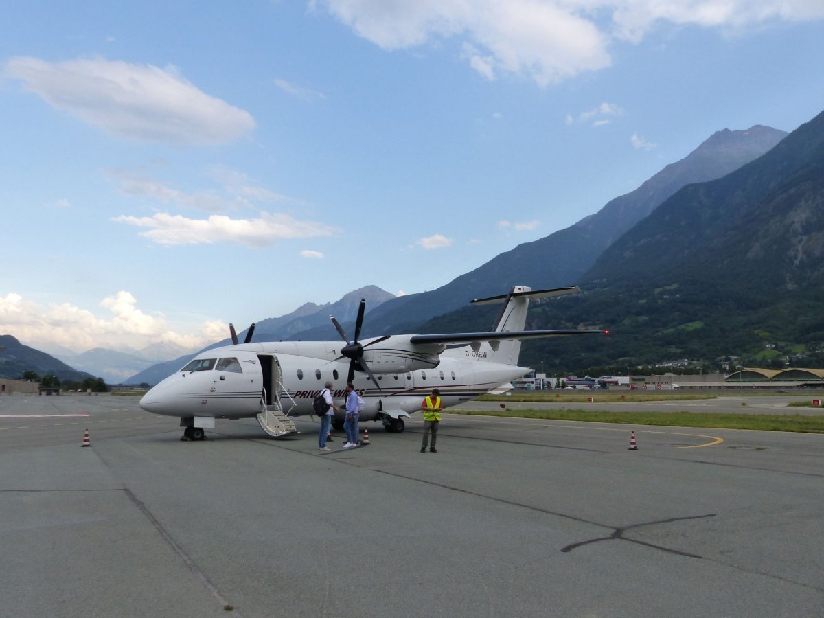 Letiště Aosta...
