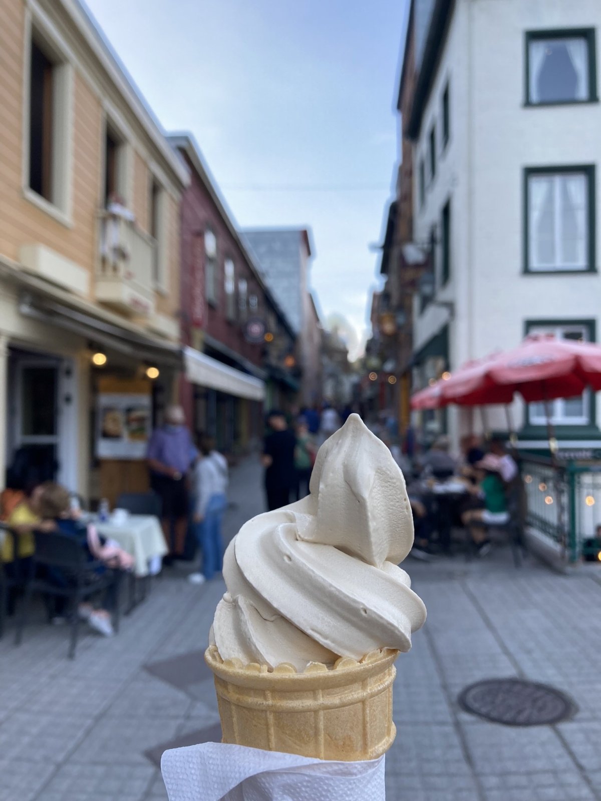 Čtvrť Petit Champlain a zmrzlina s příchutí javorového sirupu