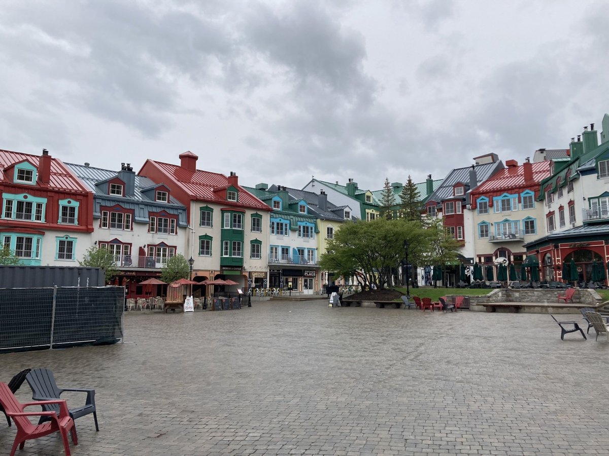 Centrum letoviska Mont Tremblant