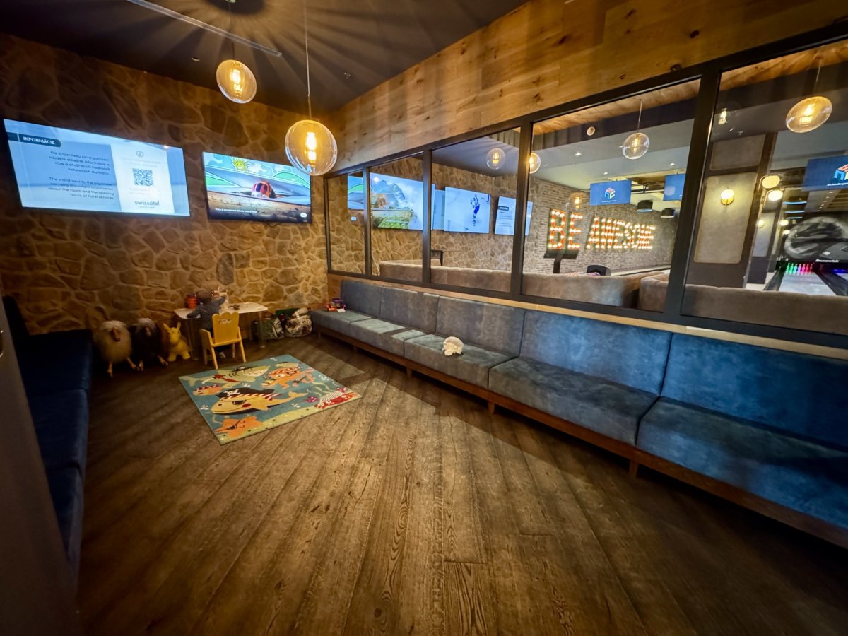 Dětský koutek ve Snowbeer restauraci