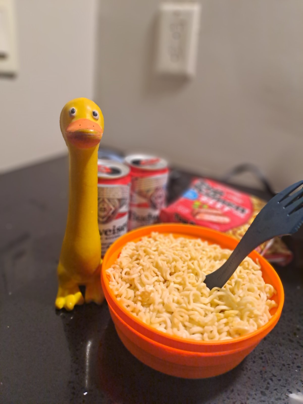 A k večeři? Tradiční vánoční nudlovka.. ňam!