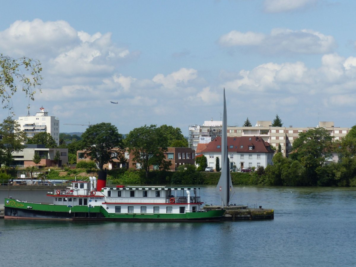 Trojmezní bod na švýcarské straně