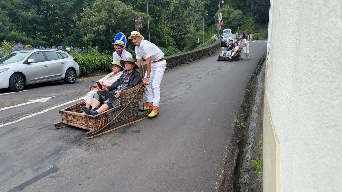Funchal - Toboggan ride