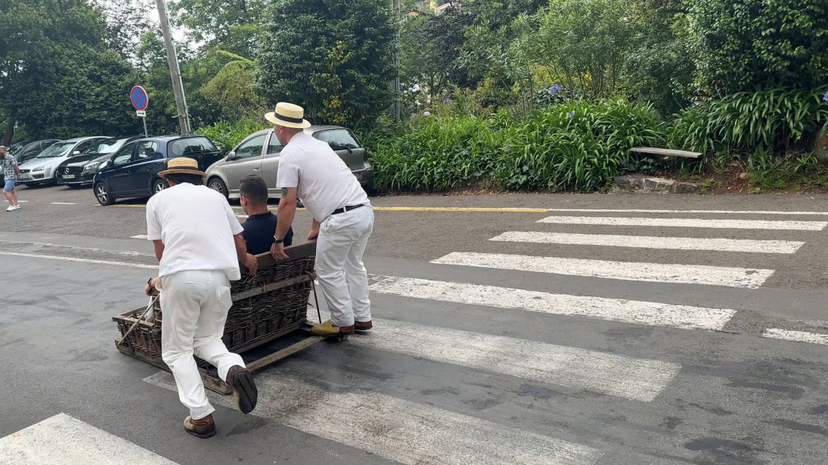 Funchal - Toboggan ride