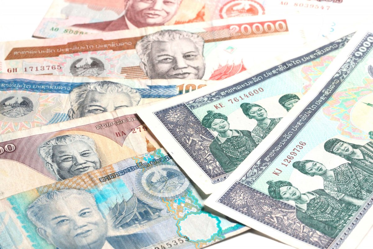 Laoské peníze