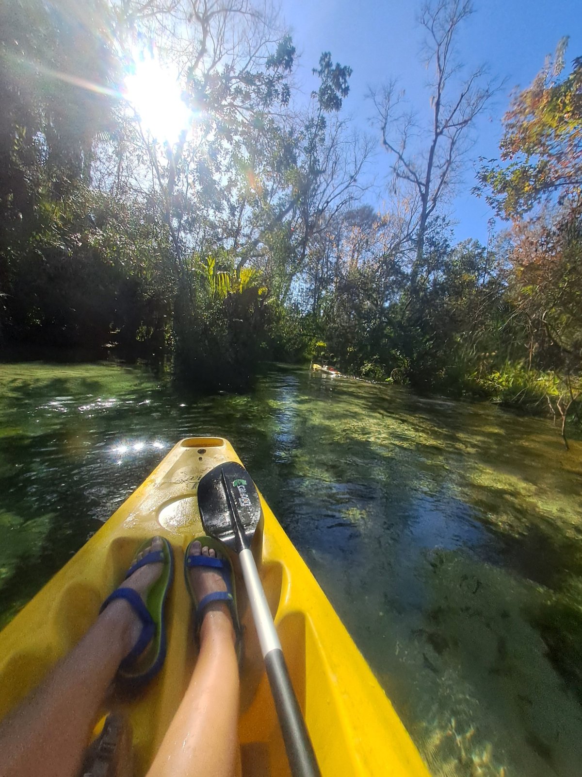 Nebo kajakářské nebe?