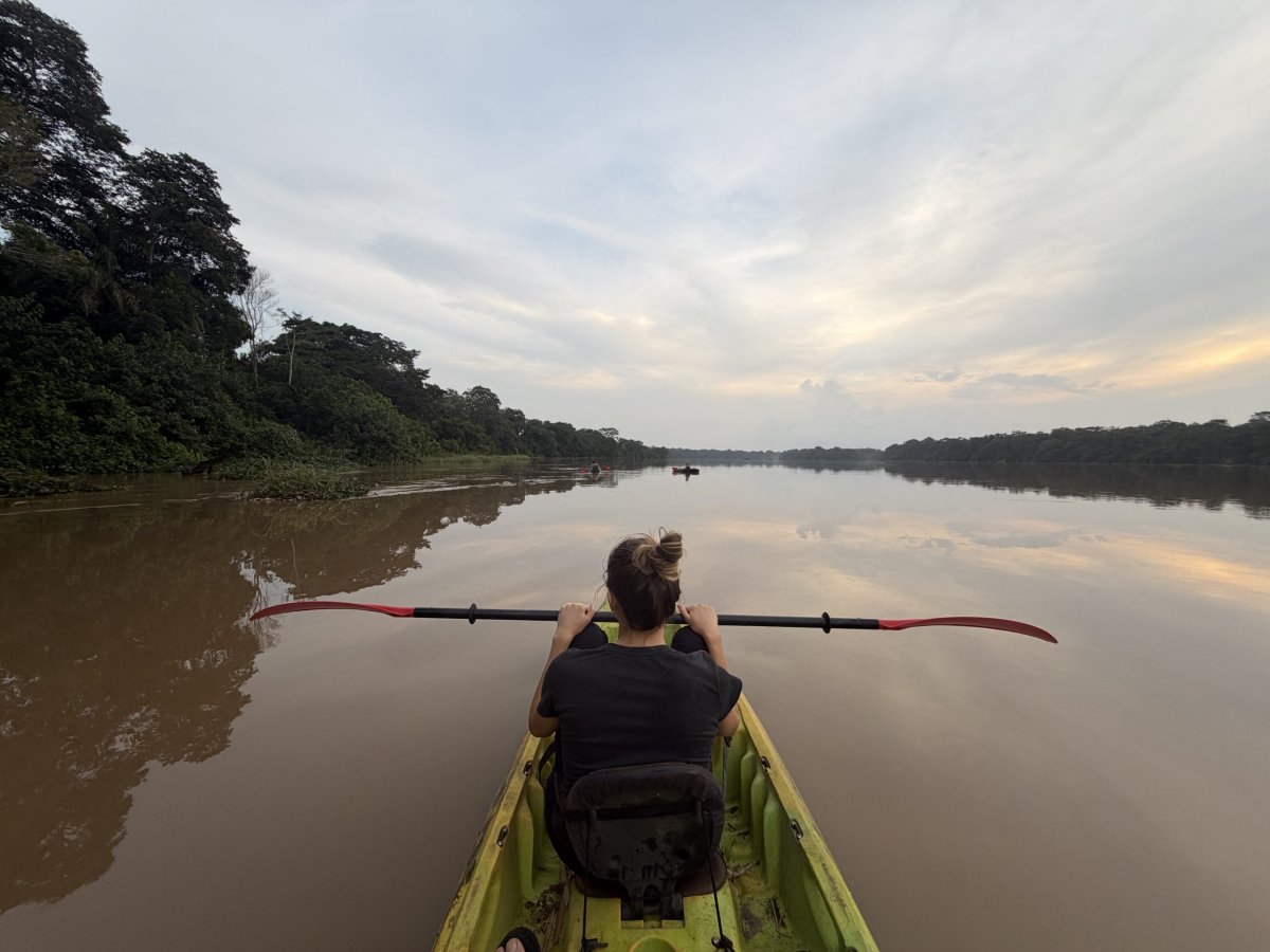 Kayaking na řece