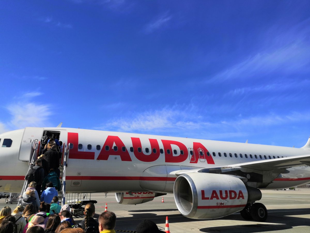 Airbus A320 společnosti Lauda