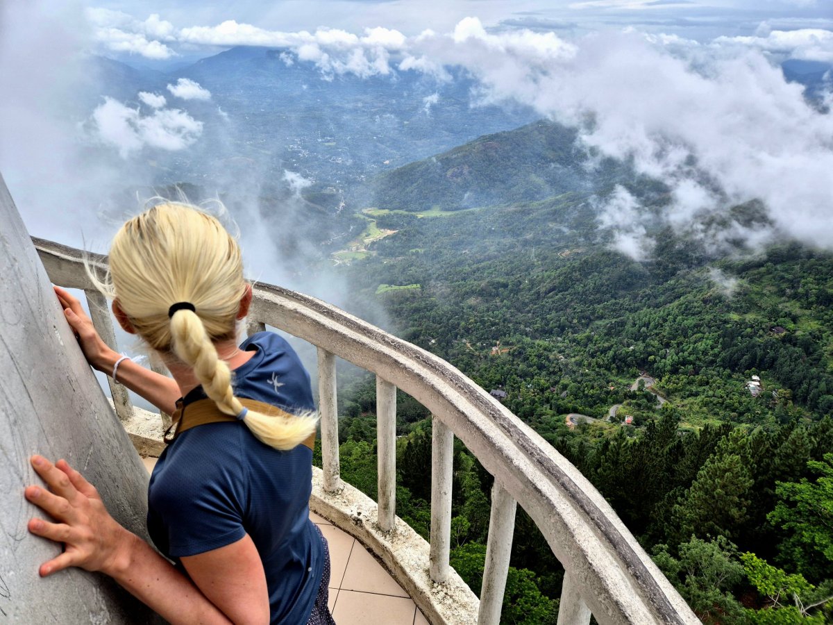 Ambuluwawa Tower - přežila jsem