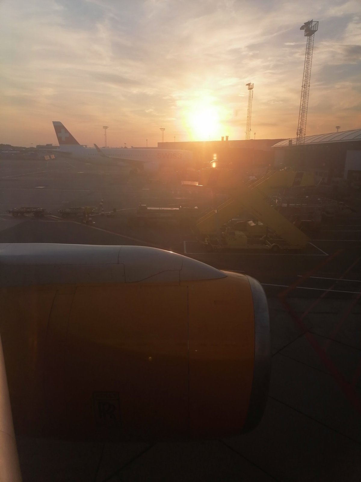 Západ slunce v Kodani