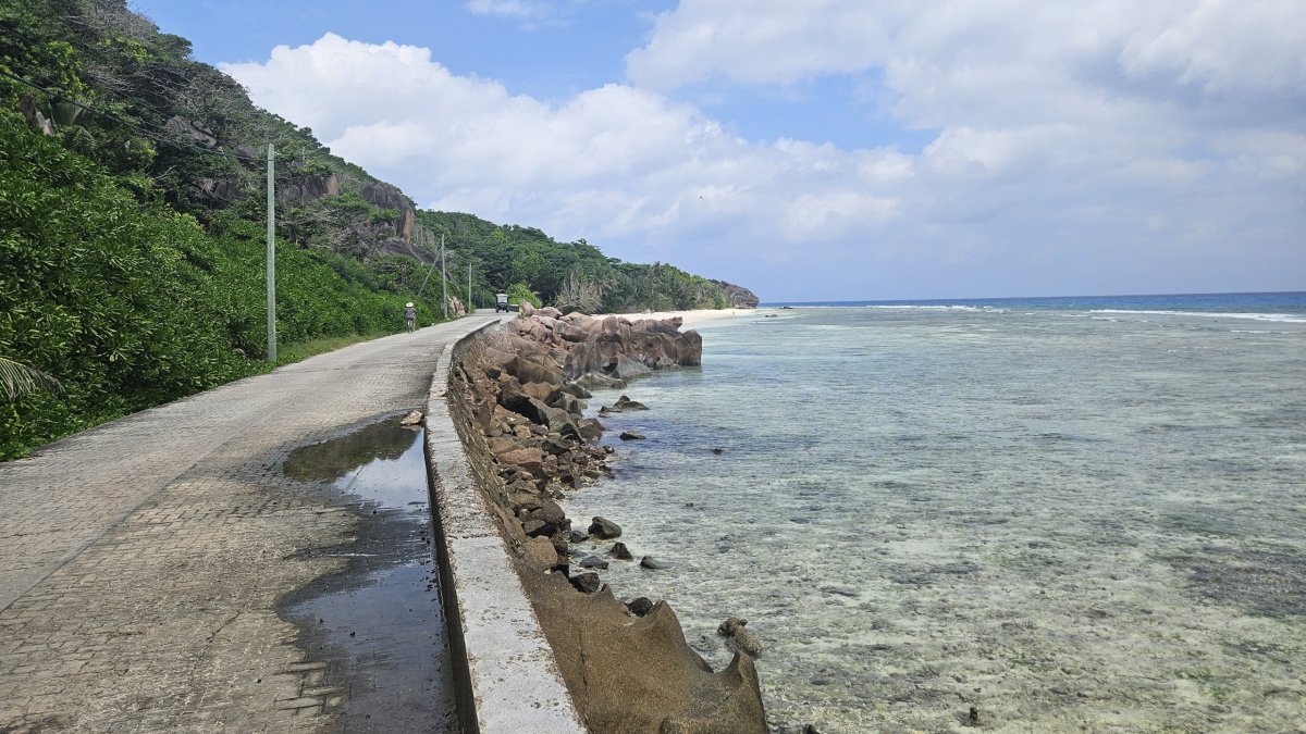 Cyklostezka okolo ostrova