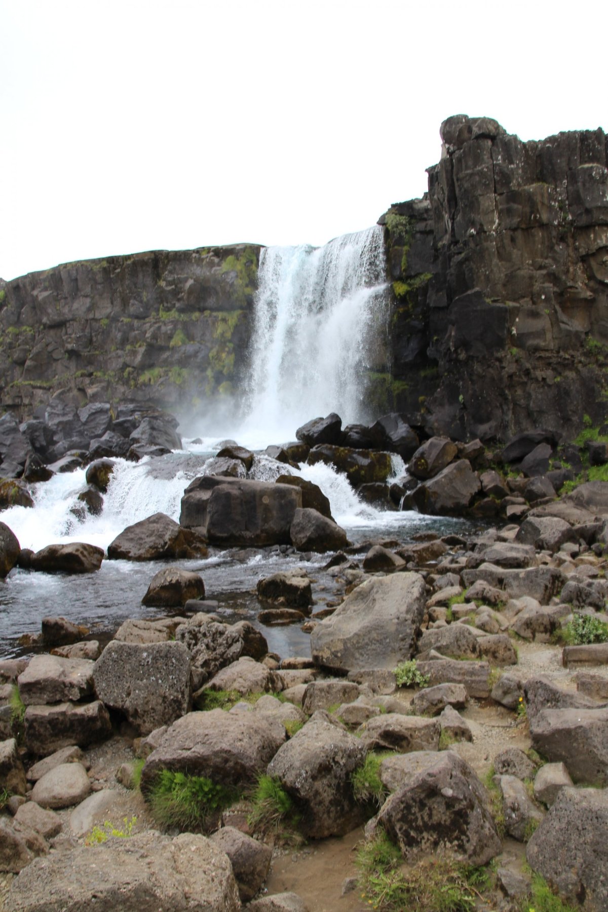 Vodopád Öxarárfoss