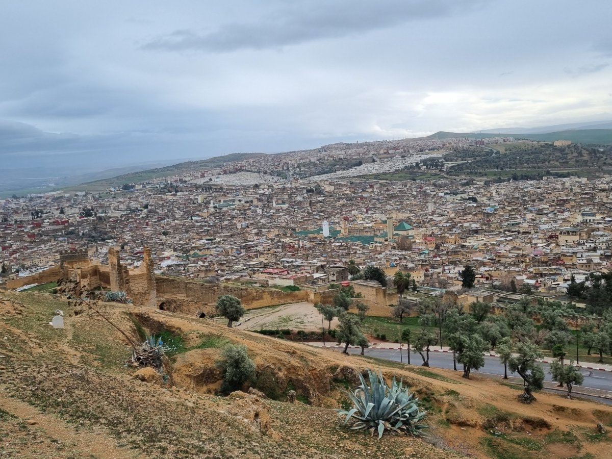 Výhled na Fez