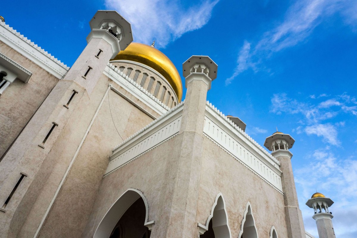 Islámská mešita v Bruneji