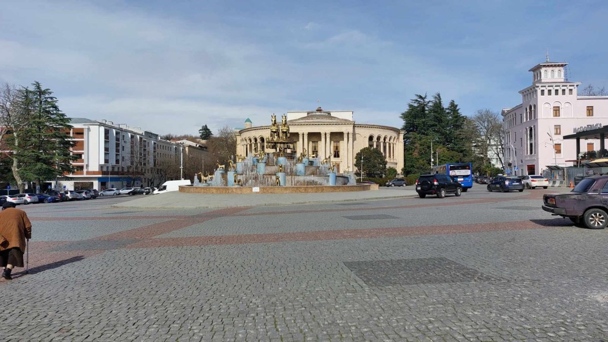 Hlavní náměstí Kutaisi
