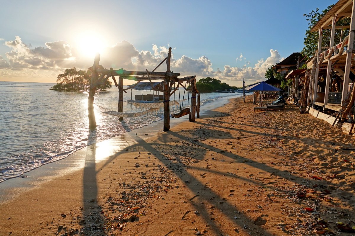 pláž na Nusa Lembongan