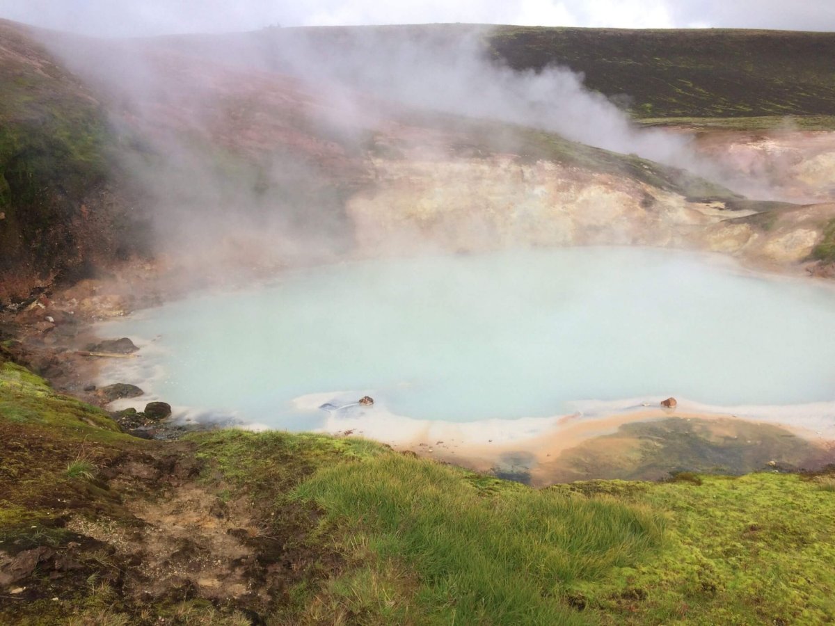 Horké prameny byly všudepřítomné