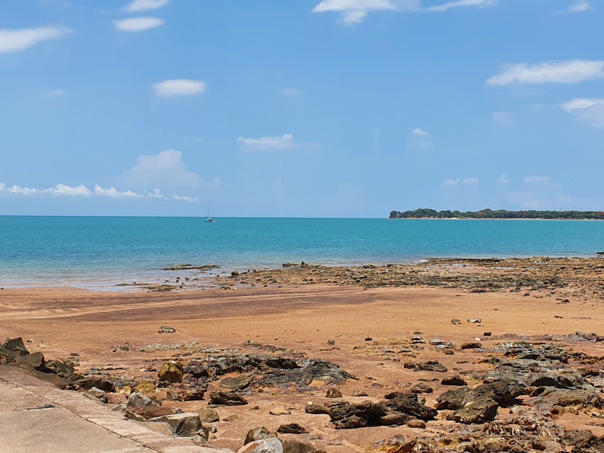 Pláž v Darwinu