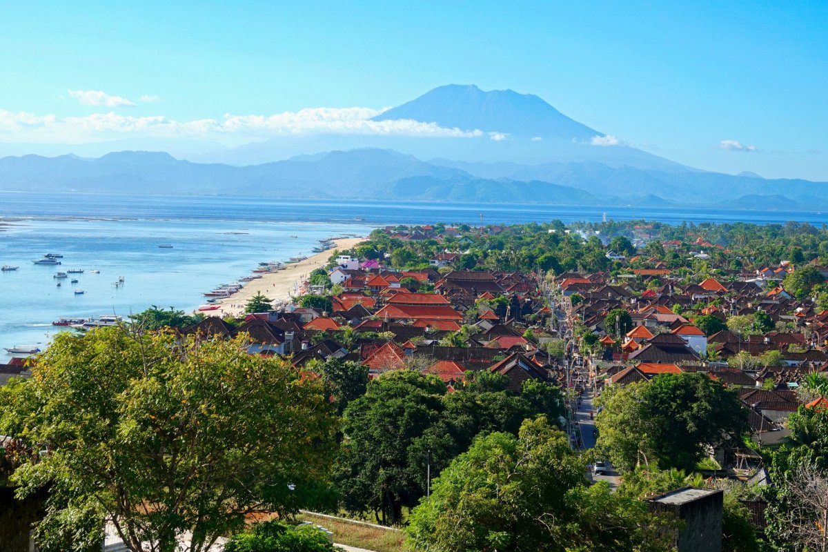 vyhlídka na Bali