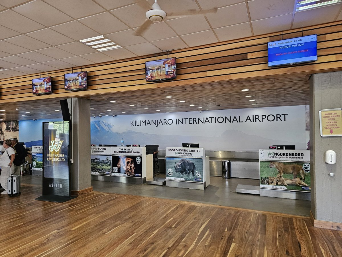 Check-in přepážky