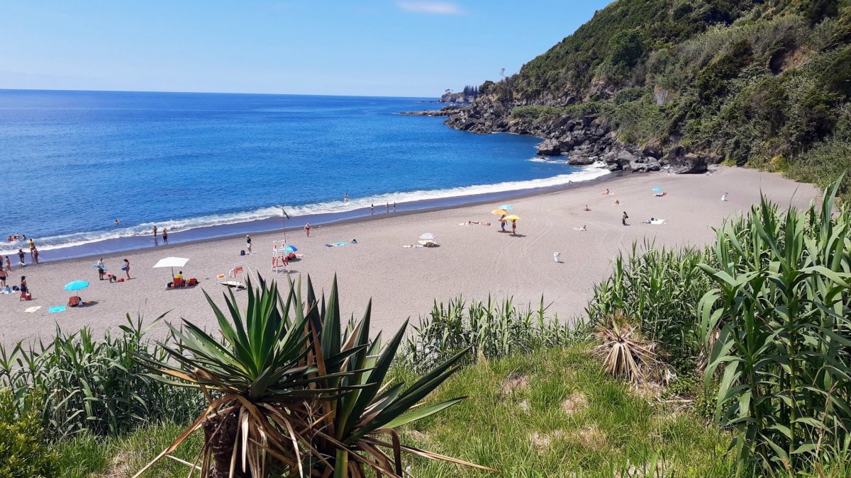 Pláž téměř karibská