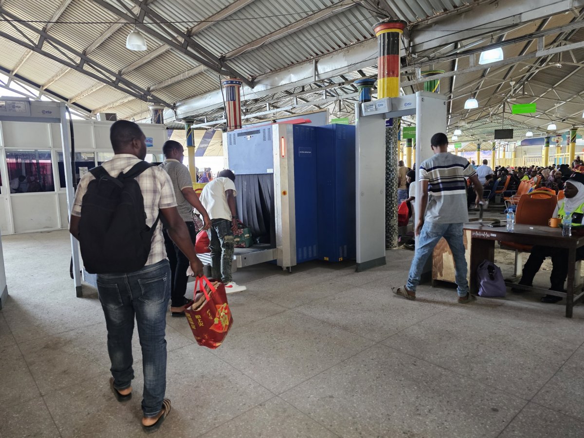 Bezpečnostní kontrola v přístavu