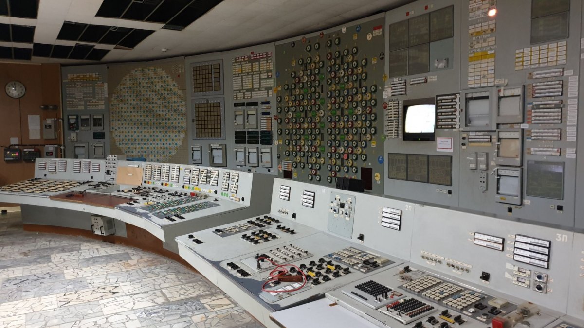 Řídící místnost 3.reaktoru