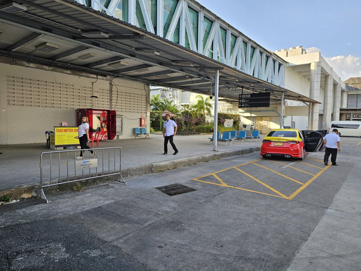 Stanoviště Metered taxi s taxametrem