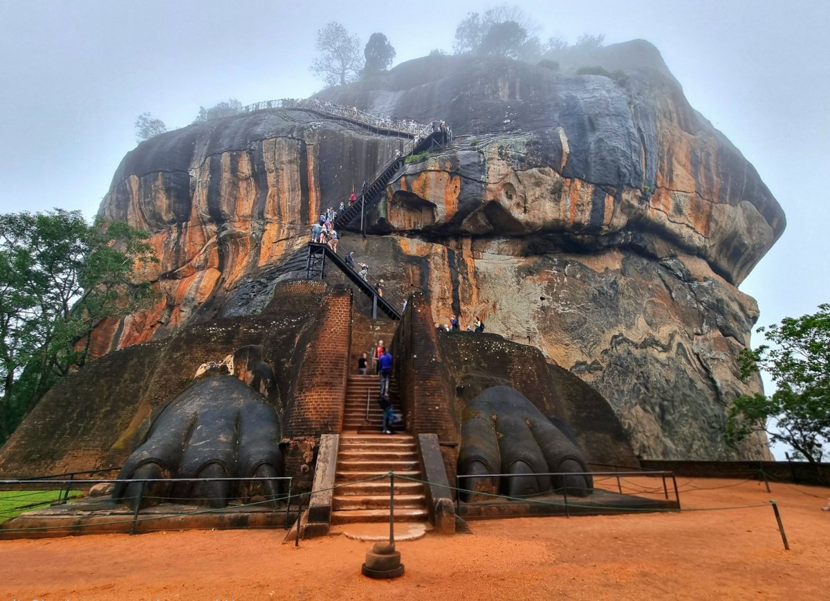 Nepovedený východ slunce na Lví skále