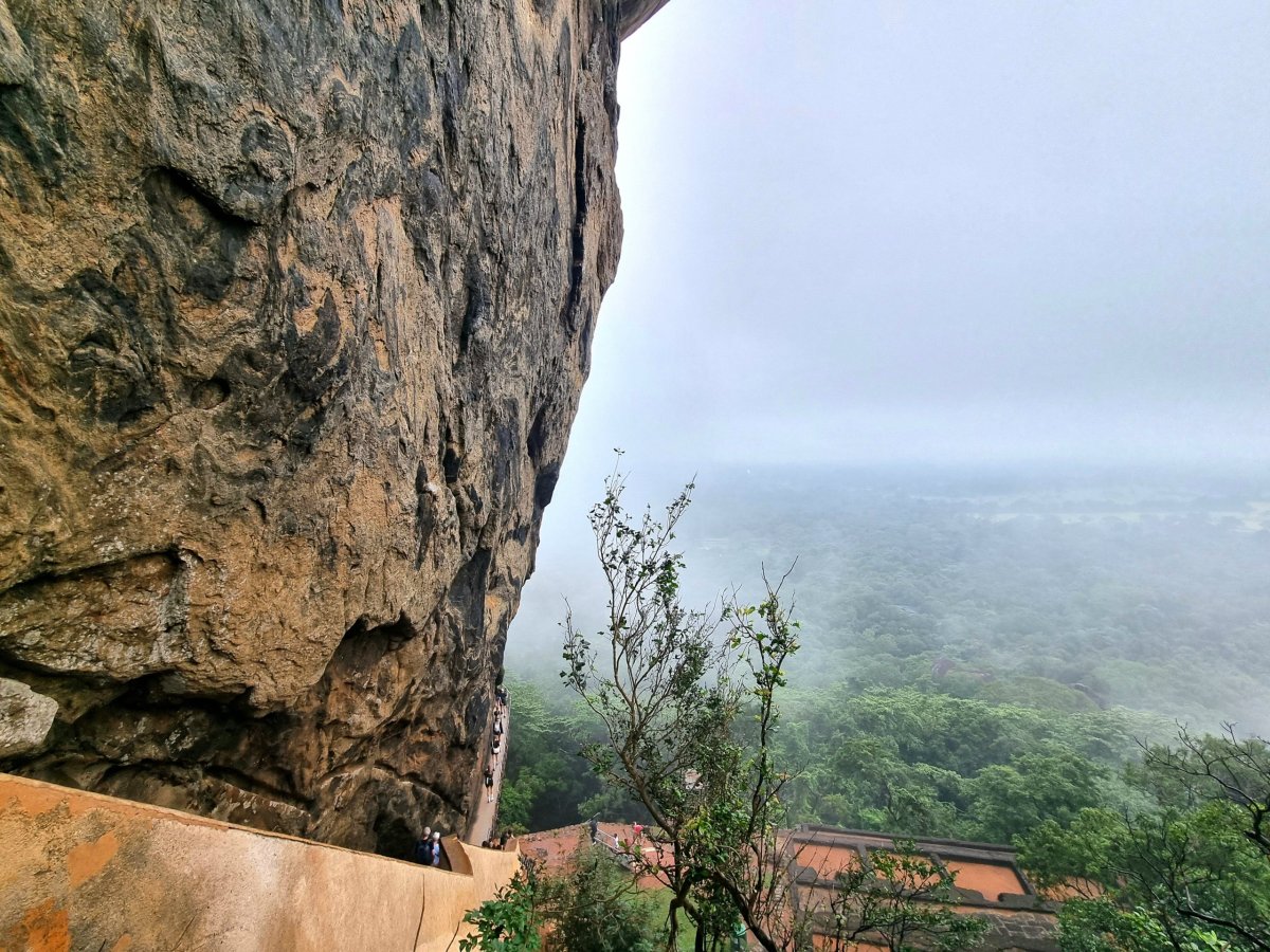 Nepovedený východ slunce na Lví skále