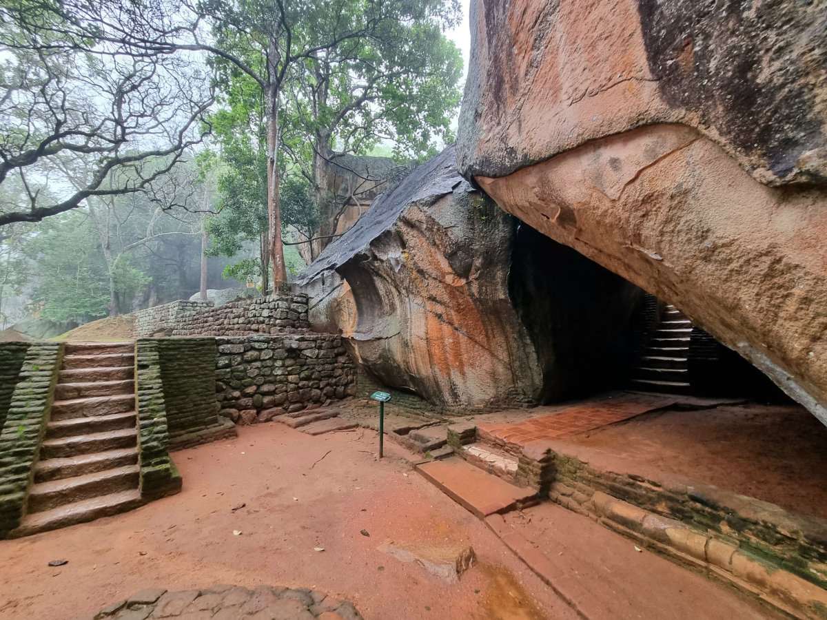 Spodní část areály u Lví skály