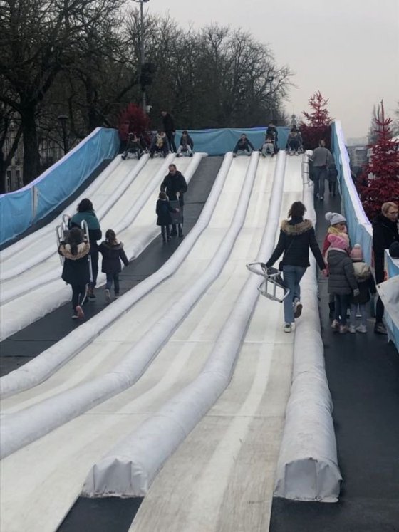 Zimní radovánky v Nantes