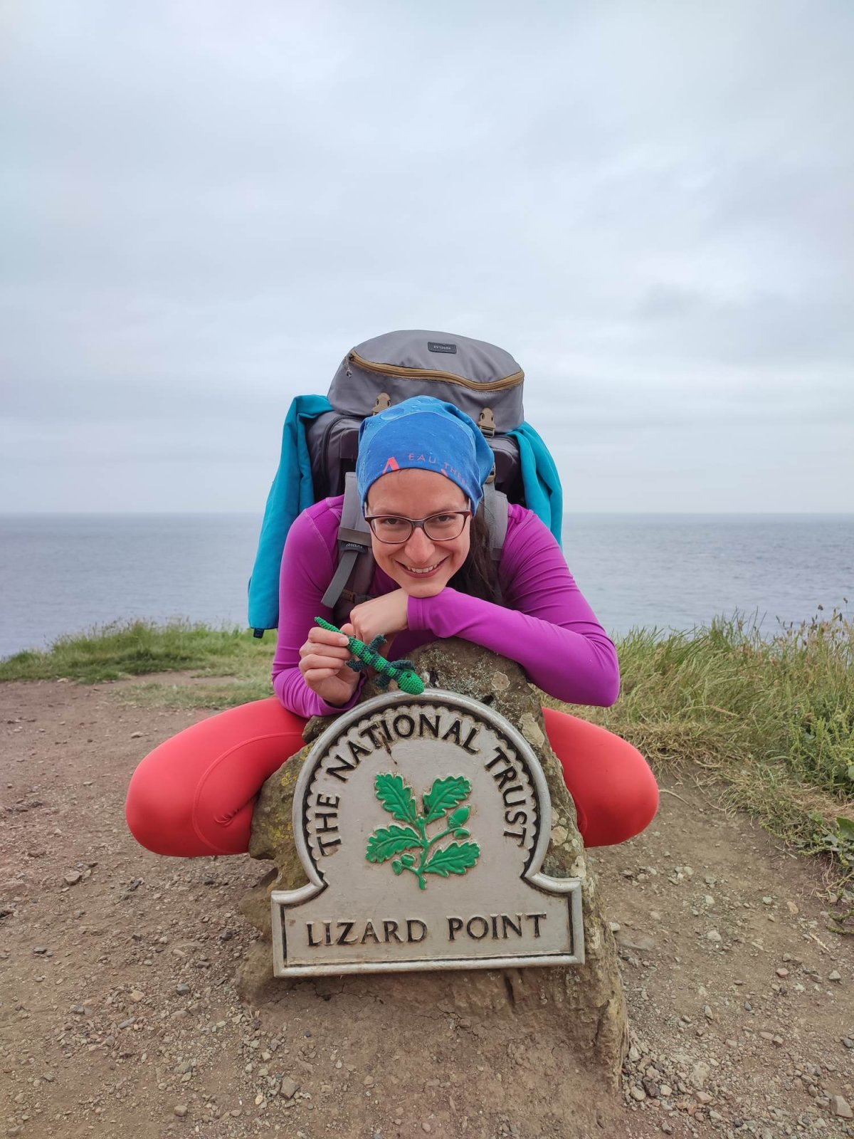 Já a ještěrka Laco Lacertovič na mysu Lizard